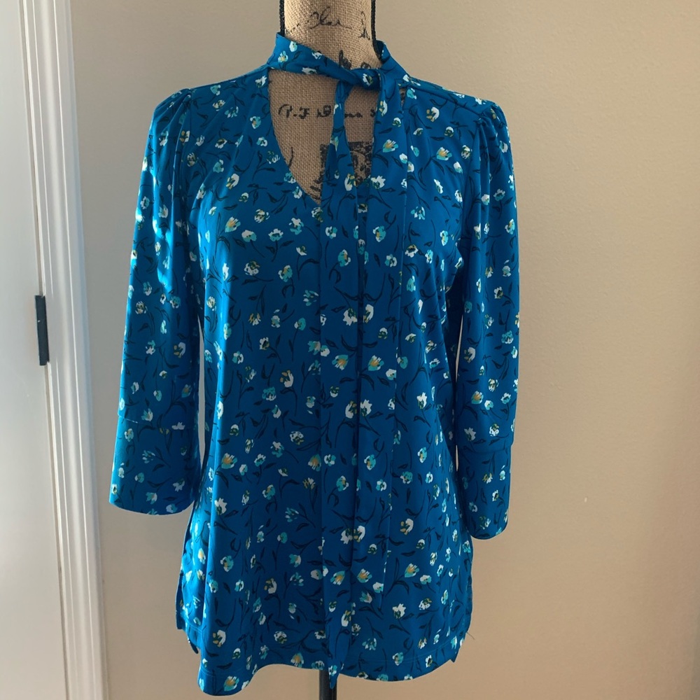 Floral Medium Career Top